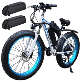 XZGDEN Elektrofahrräder Elektrische Fahrräder for Erwachsene E-Bike Electric Mountainbike 150 0w 48V. Offroad Fat 26 "4.0 Reifen E-Bike 48V 18AH. Litium-Ionen-Batterie Mtb Dirt Bike, for Herren Outdoor Cycling Travel Workout