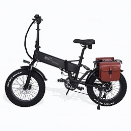 XXCY Elektrofahrräder Elektrische Faltrad Unisex Faltbares Fahrrad 500 Watt * 48 V * 15 Ah 20 Zoll Fett Reifen Straße Ebike Shimano 7 Geschwindigkeit (gw20)