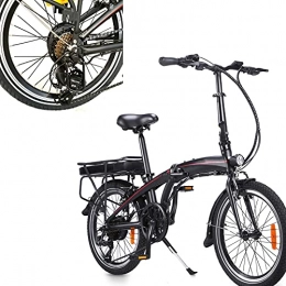 CM67 Fahrräder Elektrisches Fahrrad Electric Bike Elektrofahrrad für Erwachsene mit LED-Anzeige Citybike mit Einer Akkulaufzeit von 55KM Ideal für Kurztrips