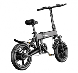 Elektrisches Fahrrad, faltbar, 14 Zoll, elektrisches Fahrrad, tragbar, Smart E-Bike, Reichweite bis zu 45 km, Scheibenbremse, E-Bike