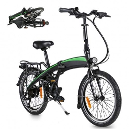 CM67 Fahrräder Elektrisches Fahrrad Herren Elektrofahrrad 20-Zoll-Reifen für elektrische Citybikes Reines Faltrad mit 7-Gang-Getriebe Geeignet für Erwachsene Männer und Frauen