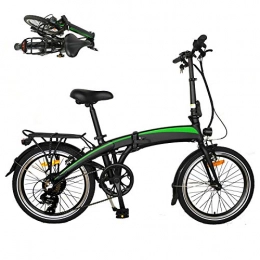 CM67 Fahrräder Elektrisches Fahrrad Herren Elektrofahrrad Elektrischer Stadtfahrrad-LCD-Bildschirm Reines Faltrad mit 7-Gang-Getriebe Geeignet für Kurztrips