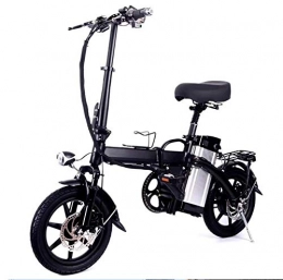 Archer Elektrofahrräder Elektrisches Fahrrad Schnell Einfach Faltbar Leicht USB-Telefon Aufladen Scheibenbremse Schwarz