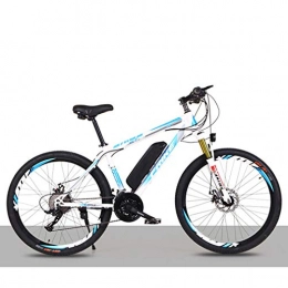 GJQ Elektrofahrräder Elektro-Bike für Erwachsene 26" 250W elektrisches Fahrrad für Mann Frauen High Speed ​​Brushless Getriebemotor 21-Gang Gang E-Bike, Weiß