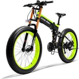 Anda Elektrofahrräder Elektro-Bike Herren Berg Erwachsene E-Bike-Lithium-Batterie-Aluminiumlegierung E-Fahrrad 21 Geschwindigkeit 26In Fat Reifen Rennrad Fahrrad Schnee Bikes Scheibenbremse Mit LED-Anzeige, 350W36V10AH
