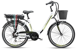 ARMONY Elektrofahrräder Elektro-Fahrrad, 26 Zoll, Armony Firenze Advance Perlweiß 250 W