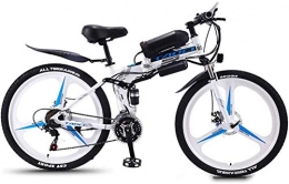 Erik Xian Elektrofahrräder Elektro-Fahrrad Elektro-Mountainbike Elektrische Fahrräder for Erwachsene 350W Folding Mountain Ebike Aluminium Commuting Elektro-Fahrrad mit 21-Gang-Getriebe & 3 Arbeitsmodell elektrisches Fahrrad E-
