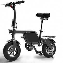 KT Mall Fahrräder Elektro-Fahrrad Mini Folding Tragbare Hybrid-elektrisches Fahrrad Erwachsene Kleine Elektromobilität Lithium Battery Booster, 48V4.4AH