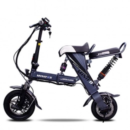 KT Mall Fahrräder Elektro-Faltrad Professionelle Elektro-Fahrrad (36V / 250W 8Ah) DREI Arbeitsmodi Tragfähigkeit 120 Kg, Grau