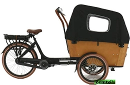 Vogmas Fahrräder Elektro Transportfahrrad / Bakfiets Vogue Carry 7 Gang Braun-Schwarz