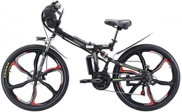Fangfang Fahrräder Elektrofahrrad, 26 '' Folding Electric Mountain Bike, 350W elektrisches Fahrrad mit 48V 8Ah / 13AH / 20AH Lithium-Ionen-Akku, Premium Full-Suspension und 21-Gang Getriebe, Fahrrad (Color : 20ah)