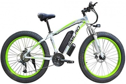Fangfang Fahrräder Elektrofahrrad, 26-Zoll-E-Bikes Elektroräder, 48V / 1000W Outdoor Radfahren trainieren Reise Erwachsener, Fahrrad (Color : Green)