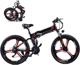 Fangfang Fahrräder Elektrofahrrad, 350W Folding Electric Bike 26" Elektro-Fahrrad-Gebirgs E-Bike 21 Geschwindigkeit 48V 8A / 10A / 12.8A Abnehmbare Lithium-Batterie-elektrisches Fahrrad for Erwachsene 3 Modus Höchstgesc