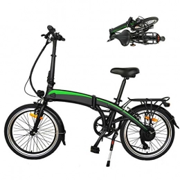 CM67 Fahrräder Elektrofahrrad Electric Bike 50 km Ausdauer Elektrofahrrad für Erwachsene Faltrad für Erwachsene mit 36V / 7, 5AH Batterie Geeignet für Kurztrips