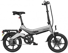 Fangfang Fahrräder Elektrofahrrad, Elektro-Bike for Erwachsene Folding 3 Riding Mode Bikes E-Bike Leichter Magnesium-Legierung Rahmen Faltbare E-Bike mit 16 Zoll Reifen & LCD-Bildschirm, Fahrrad