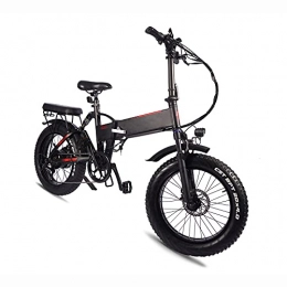 WHBSZCDH Fahrräder Elektrofahrrad, Elektro Faltrad 20 Zoll 4.0 Fettreifen 750W Faltrad Fatbike E-Bike, Leicht zu Montieren, Für Männer und Frauen geeignet