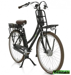 Zemto Fahrräder Elektrofahrrad Elite 3 Gang schwarz-matt, 28 Zoll, 50 cm, 13AH, 481 WH mit Farbdisplay