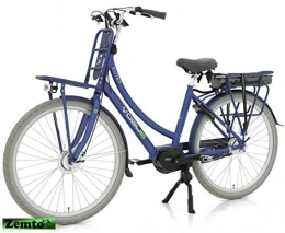 Zemto Fahrräder Elektrofahrrad Elite Plus 7 Gang Mittelmotor Jeansblau 50 cm