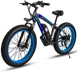 SYSAS Fahrräder Elektrofahrrad Erwachsene 26 Zoll Elektrisches Mountainbike 48V Lithiumbatterie Aluminiumlegierung 18, 5 Zoll Rahmen 27 Gang Elektrisches Schneefahrrad mit LCD-Display (Farbe: C, Größe: 15AH)