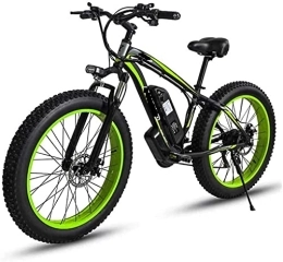 SYSAS Fahrräder Elektrofahrrad Erwachsene 26 Zoll Elektro-Mountainbike 48V Lithium-Batterie Aluminiumlegierung 18, 5 Zoll Rahmen 27 Gang Elektrisches Schneefahrrad mit LCD-Display (Farbe: D, Größe: 10AH)