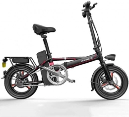 Lamyanran Fahrräder Elektrofahrrad Faltbares E-bike Folding Leichte elektrisches Fahrrad 400W High Performance Hinteres Antriebsmotorleistung Assist Aluminium elektrisches Fahrrad Höchstgeschwindigkeit von bis zu 20 Meil
