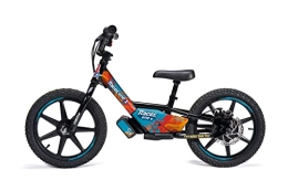 EXTRALINK Fahrräder Elektrofahrrad für Kinder von 4 bis 12 Jahren, 15 km mit Einer Akkuladung, Höchstgeschwindigkeit 11 km / h, Aluminiumrahmen, 16"- Räder, Geschenk zur Erstkommunion, Schwarz