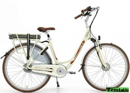 Zemto Fahrräder Elektrofahrrad Vogue Basic 7 Gang, Creme 13AH, 481 WH, 49 cm