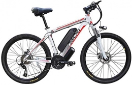 RDJM Elektrofahrräder Elektrofahrräder 26" Electric Mountain Bike for Erwachsene, 360W Aluminiumlegierung Ebike Fahrrad Removable, 48V / 10A-Lithium-Batterie, 21-Gang Pendeln Ebike for Outdoor Radfahren trainieren Reise