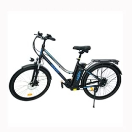 BRIGENIUS Elektrofahrräder Elektrofahrräder 26" Trekking E-Bike Urbanbike I City Ebike Mit Motor 350W + Shimano 7 Gänge + 25 km / h I 36V 10Ah Akku I BK1 Electric Bike (Schwarz)
