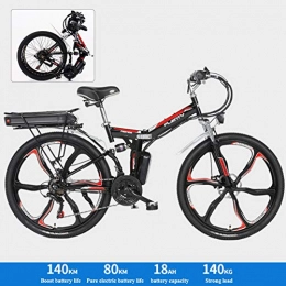 DT Fahrräder Elektrofahrräder 48V 12A 720Wh Li-Batterie Faltrad MTB Mountainbike E Bike 26 Zoll Shimano 21 Speed Fahrrad Intelligente Elektrofahrrad, Six Knife Wheel