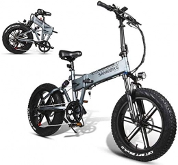 RDJM Fahrräder Elektrofahrräder Elektro-Fahrrad 20-Zoll-Folding Electric Mountain Bike 500W Motor 48V 10AH Lithium-Batterie, Höchstgeschwindigkeit: 35 km / H, Rein elektrische Batterie-Lebensdauer 35-45Km