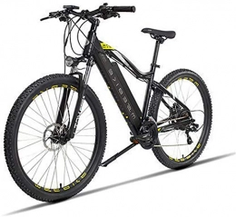 HCMNME Fahrräder Elektrofahrräder für Erwachsene 27, 5 Zoll 48V Berg Electric Bikes for Erwachsene 400W Stadt Commuting elektrisches Fahrrad Abnehmbare Lithium-Batterie, 21-Speed ​​Gear Shifts Ebike für Herren