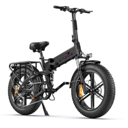 VAKOLE Fahrräder ENGWE Engine Pro Faltbares E-Bike Elektrofahrrad für Erwachsene, 20-Zoll Klapprad Fat Tire Kompakt E-Bike mit 48V 16Ah Lithium-Akku für Lange Reichweite bis 120KM, 25km / h, Vollfederung E-MTB Bikes…