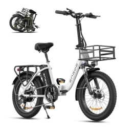 ENGWE Elektrofahrräder ENGWE L20 SE E Bike Klapprad 20 Zoll Elektrofahrrad, 15.6Ah Lithium-Akku für Lange Reichweite bis 140KM, 7-Speed E-Bike Herren Damen
