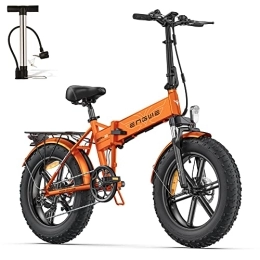 Fafrees Elektrofahrräder EP-2PRO [ Offiziell ] E-Bike Mountainbike 20 Zoll E Bike Fettreifen 48V / 13AH Faltbar Ebikes Fatbike Fat Tire 150kg Elektrische Fahrrad, Elektrofahrrad für Damen und Herren Orange