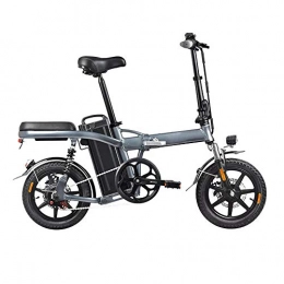 Wanlianer-Sports Elektrofahrräder Erwachsene Mountain E-Bike-48V 350W 20Ah Folding Elektro-Moped-Fahrrad 14 Zoll 25 km / h Höchstgeschwindigkeit 3-Gang Leistung steigern Elektro-Fahrrad ( Farbe : Grün , Größe : 130x45x104cm )