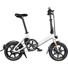 Jakroo Elektrofahrräder Erwachsener Berg Elektrisches Fahrrad, 250W Motor 36V Wechselbatterie 20"City Commute E-Bike Doppelscheibenbremsen Höchstgeschwindigkeit 30 Km / H, 10AH
