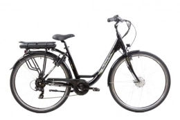 F.lli Schiano Fahrräder F.lli Schiano Unisex-Adult E-Moon E-Bike, Schwarz, M