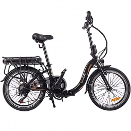 EVIO Fahrräder FAFREES EBike Faltbares Elektrofahrrad E Bike, 20 Zoll klappbares E-Bike mit 250W Motor, Herausnehmbarer 36 V / 10 Ah Lithium-Ionen-Akku und Shimano 7-Gang-gänge 25 km / h