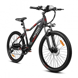 Delgeo Fahrräder FAFREES Elektrofahrrad Ebike Mountainbike, 26" Elektrisches Fahrrad mit 350W 48V 11.6Ah Lithium-Batterie und Shimano 7- Gang