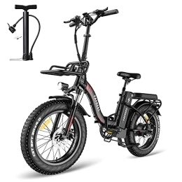 Fafrees Elektrofahrräder Fafrees F20 MAX Faltbares Elektrofahrrad 48V 18AH / 864Wh Akku mit großer Kapazität, 20 Zoll *4.0 Fat E Bike E-Mountainbike Shimano 7S 150kg Belastbar