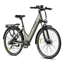 Fafrees Fahrräder Fafrees [ Offiziell F28 PRO E Bike Mountainbike 27, 5 Zoll 14, 5Ah Akku 110km, 250W Elektro Fahrrad Erwachsene 25km / h Shimano 7S, Ebike Bremslicht 6km / h Gehilfe IP54, 3, 5 Zoll LCD Display mit App