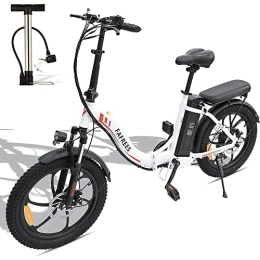 Fafrees Fahrräder Fafrees Offizieller Shop 20 Zoll Faltbares Elektrofahrrad, 250W 36V 15AH Akku mit Superkapazität, Shimano 7S, 20"*3.0 Fat Tire
