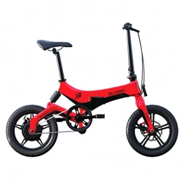 bluoko Elektrofahrräder Faltbares elektrisches fahrrad rot X6