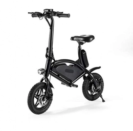 FENGFENGGUO Fahrräder FENGFENGGUO Elektrofahrrad, faltbares tragbares Doppelscheibenbremsen-Elektrofahrrad Mini 36V Zweirad-Elektrofahrzeug, Black