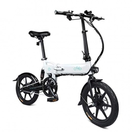 DAPHOME Fahrräder FIIDO D2 Ebike Faltbares elektrisches Fahrrad faltendes Moped-elektrisches Fahrrad Efahrrad für Erwachsenen (D2-7.8Ah - Weiß)