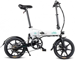 Fiido Fahrräder FIIDO D2S Outdoor-Elektrofahrrad, 16-Zoll-Klapp-E-Bike-Fahrrad, wiederaufladbares faltbares Elektro-Schaltfahrrad-Fahrradwerkzeug, Höchstgeschwindigkeit 25 km / h, Unisex-Fahrrad (?)