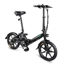 Fiido Fahrräder FIIDO D3 Schaltversion Ebike Faltbares Elektrofahrrad Faltbares Moped Elektrofahrrad E-Bike für Erwachsene (D3s - 7.8Ah - Schwarz)