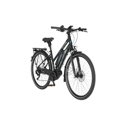 Fischer Fahrräder FISCHER Damen - Trekking E-Bike ETD 1861.1, Elektrofahrrad, schwarz matt, 28 Zoll, RH 49 cm, Mittelmotor 80 Nm, 48 V Akku