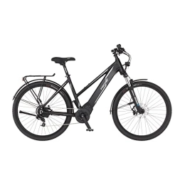 Fischer Fahrräder FISCHER E-Bike ATB Terra 5.0i, Elektrofahrrad, Schwarz matt, 27, 5 Zoll, RH 49 cm, Mittelmotor 50 Nm, 36 V Akku im Rahmen